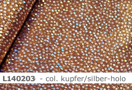 Lycra Cosmic mit Holopunkte - Reste