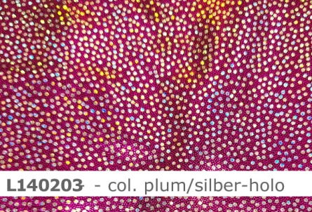Lycra Cosmic mit Holopunkte - Reste