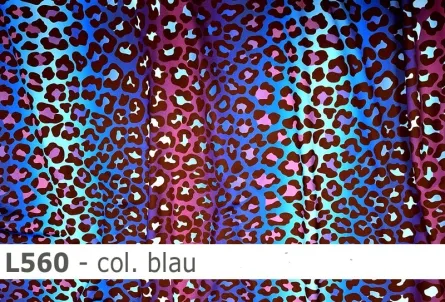 Lycra Leopard Farbverlauf- L560