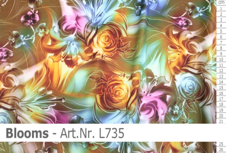 Lycra Design Blooms - Reste