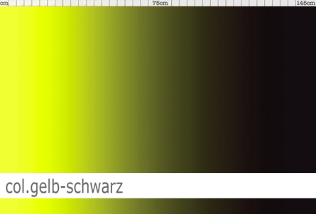 Preview: Lycra mit Farbverlauf- col. schwarz-farbig