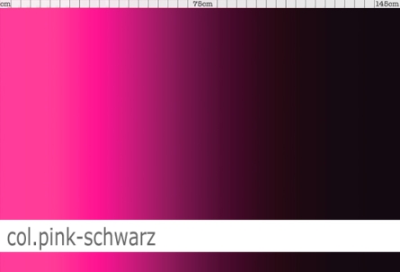 Lycra mit Farbverlauf- col. schwarz-farbig