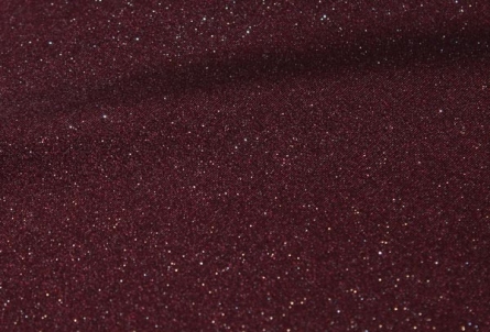 Lycra mit Glitzer - col.bordeaux
