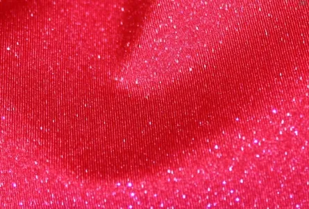 Lycra mit Glitzer - col.inferno