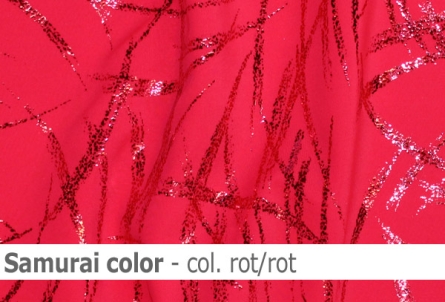 Lycra - Design Samurai color - Reste