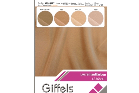Preview: Tanzsporthaut - Lycra hautfarben