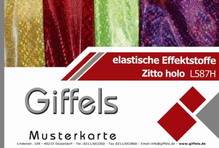 Musterkarte - Zitto Hologramm  L587H