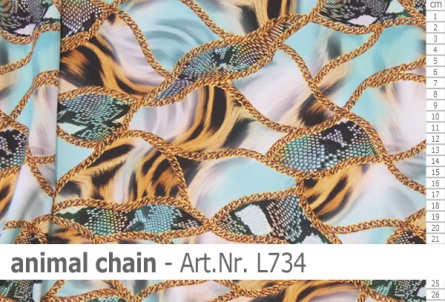 Preview: Lycra Design animal chain