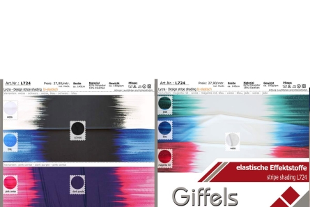 Lycra stripe shading - Reste
