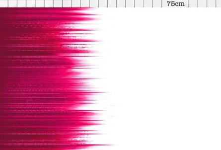 Preview: Lycra stripe shading - col. magenta rot-weiss