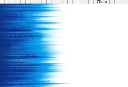Preview: Lycra stripe shading - col. blau-weiss