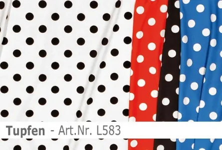 Lycra Tupfen - L583