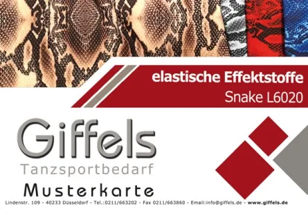 Musterkarte - Snake L6020