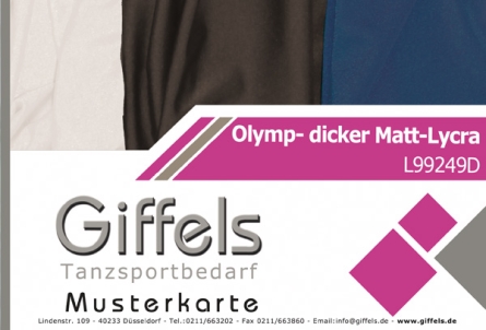 Musterkarte - Olymp - Matt Lycra L99249D