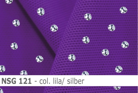 Stretch net - weicher Netzstoff mit Pailletten
