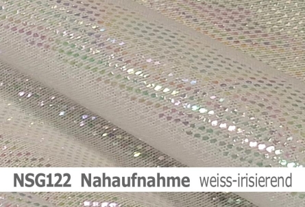 Preview: Stretch net - weicher Netzstoff irisierend - Reste