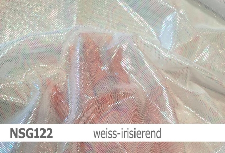 Preview: Stretch net - weicher Netzstoff irisierend - Reste