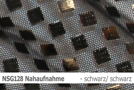 Stretch net - Netzstoff mit quadrat. Pailletten - Reste