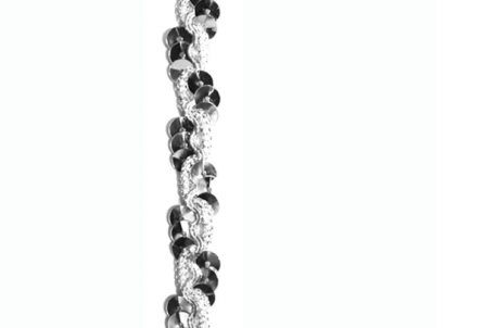 Preview: Paillettenband - Wellen