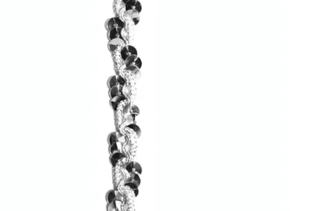 Paillettenband - Wellen