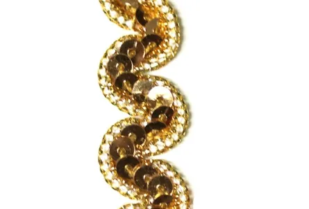 Paillettenband - Lurex-Wellen