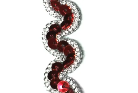 Paillettenband - Lurex-Wellen