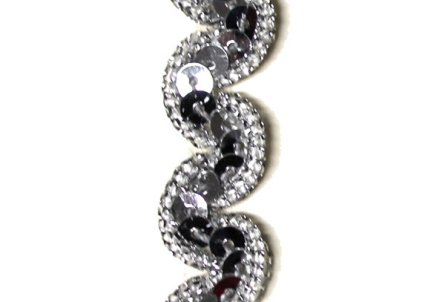 Paillettenband - Lurex-Wellen