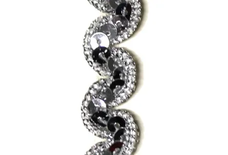 Paillettenband - Lurex-Wellen