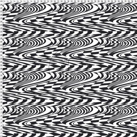 bedruckter Netzstoff