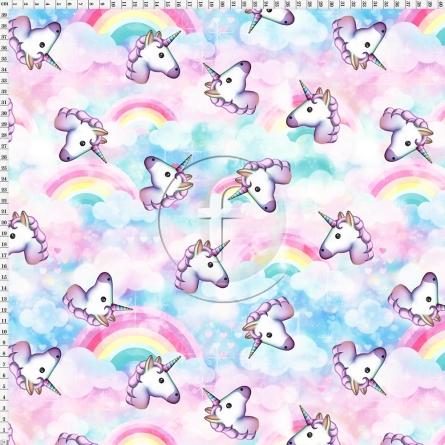 bedruckter Netzstoff