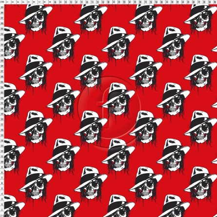 bedruckter Netzstoff