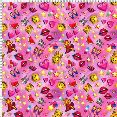 bedruckter Netzstoff