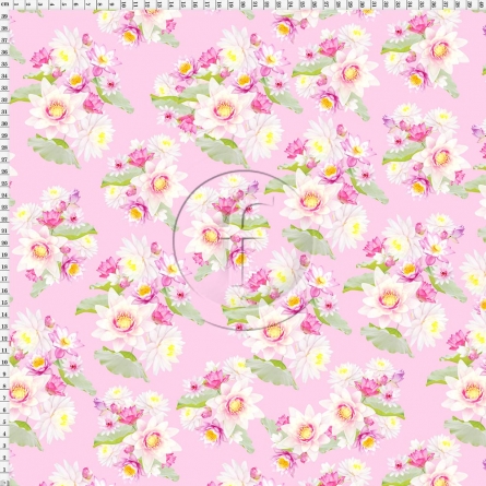 bedruckter Netzstoff