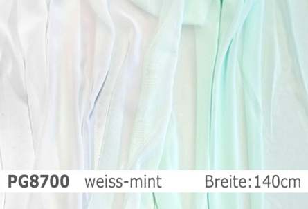 Polyester Georgette - Farbverlauf - Reste
