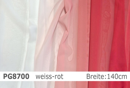 Polyester Georgette - Farbverlauf - Reste