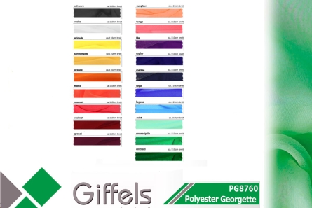 Preview: Polyester Georgette - made in japan