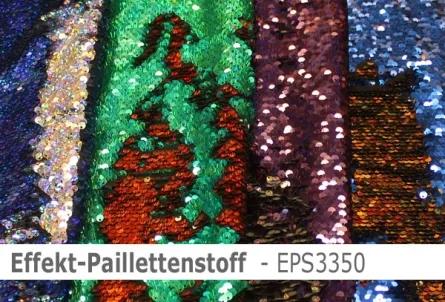 elastischer Effekt-Paillettenstoff