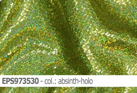elastischer Holo-Paillettenstoff - Reste