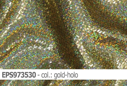elastischer Holo-Paillettenstoff - Reste