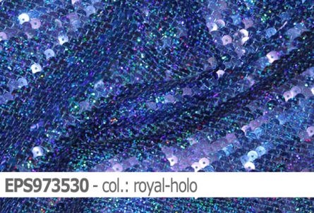 elastischer Holo-Paillettenstoff - Reste