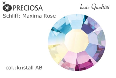 Preview: Preciosa MAXIMA Strass SS12/Ø:3,1mm - kristallAB