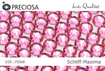 Preciosa MAXIMA Strass SS30/Ø:6,4mm - Farben
