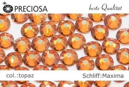 Preciosa MAXIMA HOTFIX Strass SS20/Ø:4,7mm - Farben