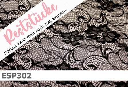 Elastische Spitze mit Glitzer