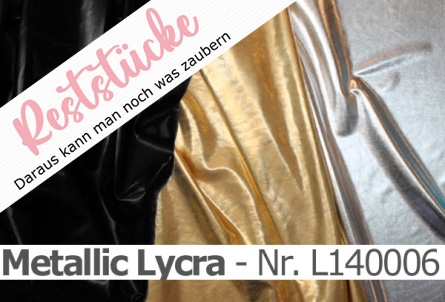 Lycra - Design Metallic Lycra - Reste