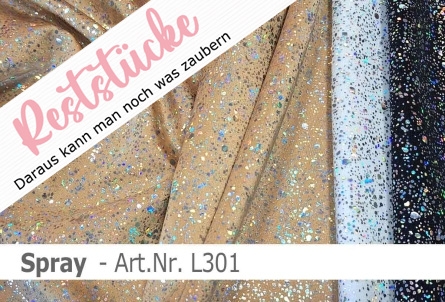 Preview: Lycra - Design Spray - mit Hologramm - Reste