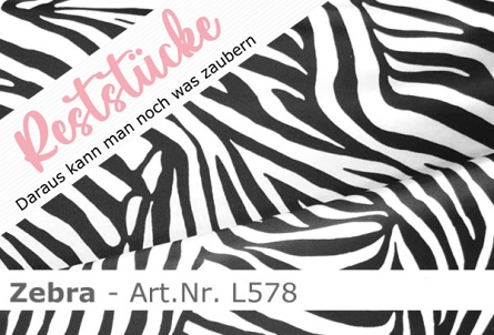 Lycra - Design Zebra - Reste