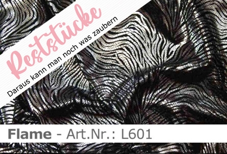 Lycra Flame silber - L601 - Reste