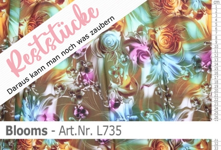 elastischer Lycrastoff -Badeanzugstoff-Lycra Design Blooms