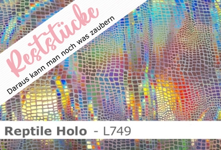 Lycra - Design Reptile Holo - Reste